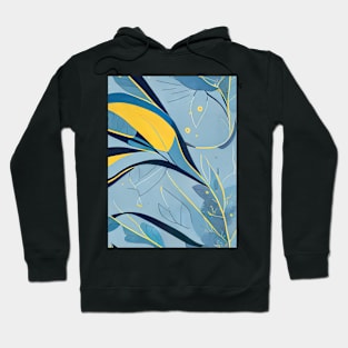 Chromatic Botanic Abstraction #89 Hoodie